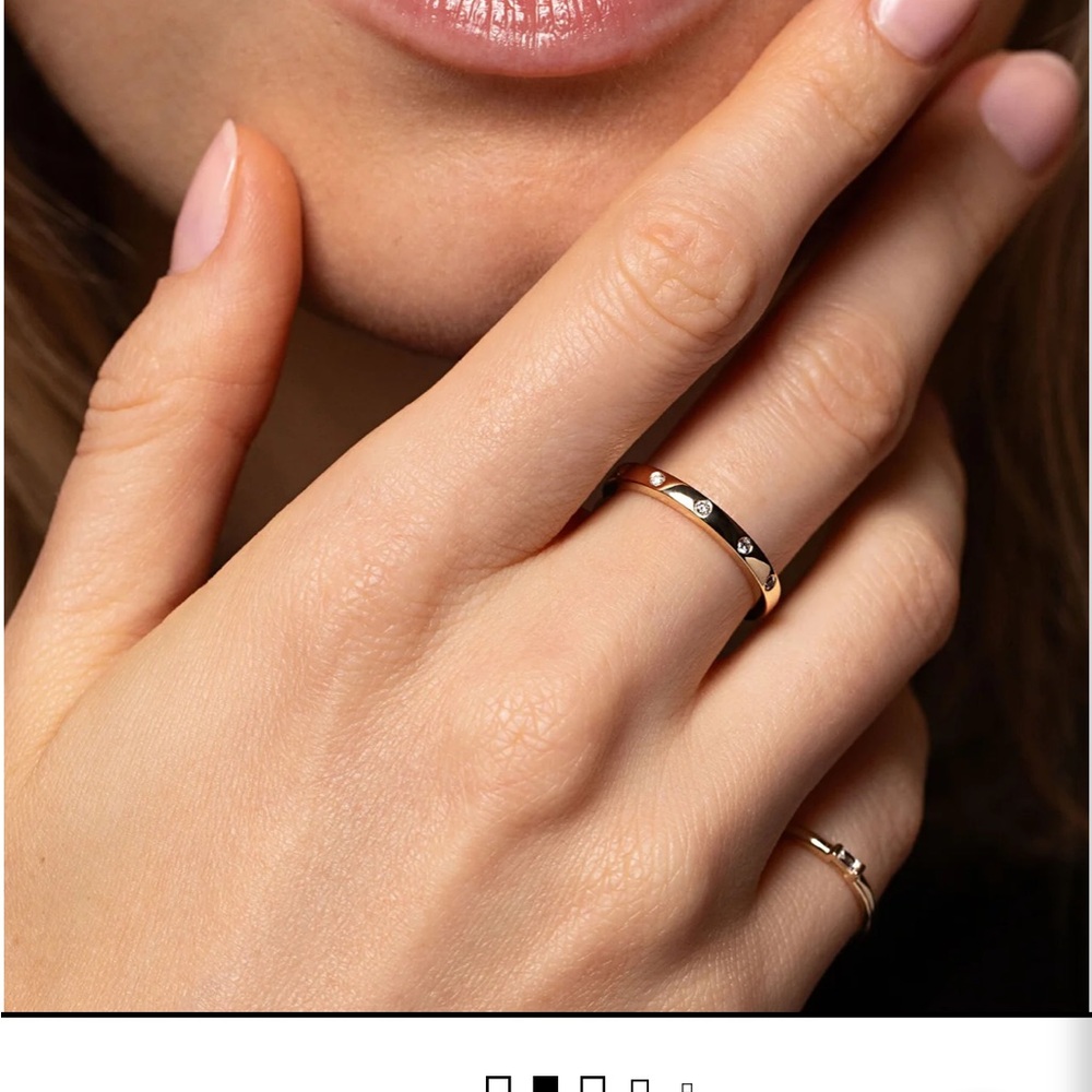 Ring Conceirge Inlay Diamond Ring - Size 5